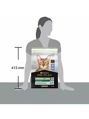 Сухой корм для кошек Sterilised OptiRenal Plus, кролик 3кг, 3000 г.