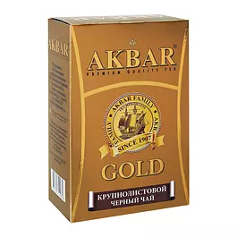 Akbar Gold черный крупнолистовой чай, 250 г