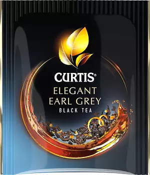 Чай в пакетиках чёрный Curtis Elegant Earl Grey, 100 шт