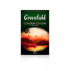 Чай листовой чёрный Greenfield Golden Ceylon, 200 г