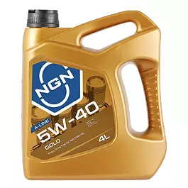 NGN gold 5W-40 Масло моторное, Синтетическое, 4 л
