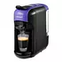 Кофеварка Kitfort КТ-7105-1, черно-фиолетовая, (3 в 1)