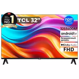 TCL Телевизор S5400AF 32" Full HD, черный