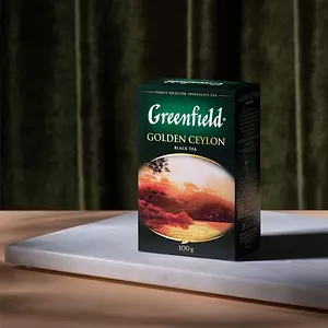 Чай листовой чёрный Greenfield Golden Ceylon, 200 г