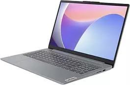 Lenovo IdeaPad Slim 3 15IAH8 Ноутбук 15.6", Intel Core i5-12450H, RAM 16 ГБ, SSD 512 ГБ, Intel UHD Graphics, Без системы, (83ER008ERK), серебристый, Русская раскладка