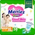 Подгузники-трусики Merries Good Skin, размер XL, 12-19 кг, 38 шт