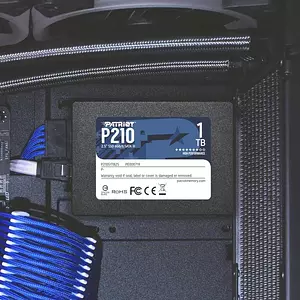 Patriot Memory 1 ТБ Внутренний SSD-диск P210 2.5" SATA3 6.0 Гбит/с (P210S1TB25)