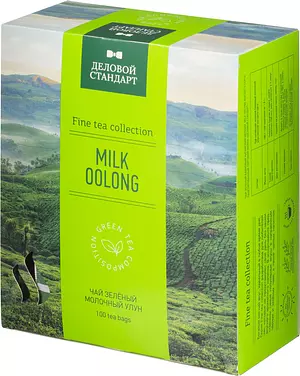 Чай Деловой Стандарт Milk oolong зеленый 100 пакетиков