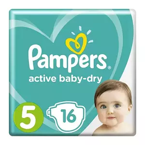 Подгузники Pampers Active Baby Dry, размер 5, 11-16 кг, 32 шт