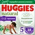Подгузники-трусики Huggies Natural, размер 5, 12-17 кг, 38 шт