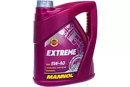MANNOL Extreme 5W-40 Масло моторное, Синтетическое, 4 л