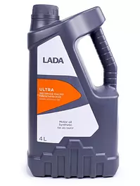 LADA ULTRA (Лада Ультра) 5W-40 Масло моторное, Синтетическое, 4 л
