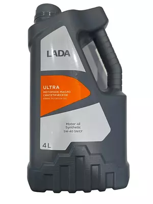 LADA ULTRA (Лада Ультра) 5W-40 Масло моторное, Синтетическое, 4 л